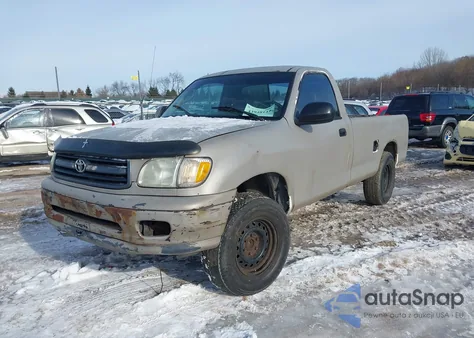 2001 Toyota Tundra z USA, uszkodzony, nr VIN 5TBJN32131S209558